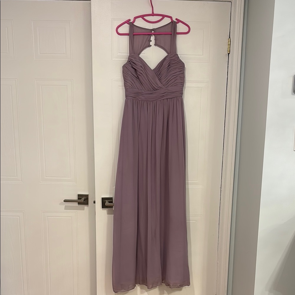 Alfred Angelo lilac/mauve bridesmaid dress